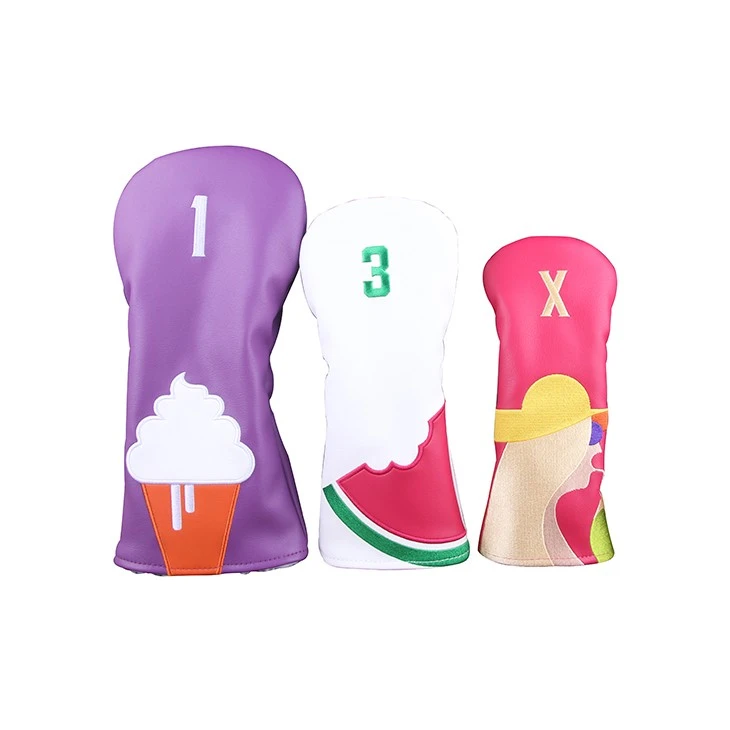 wood headcover golf set 1