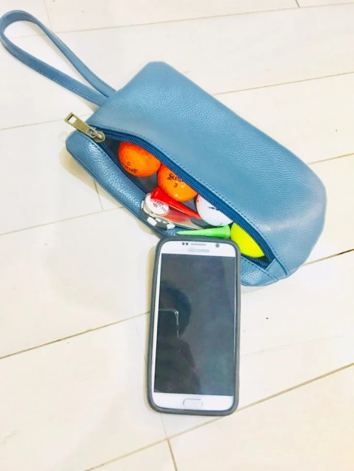 Golf læder værdifulde lommer