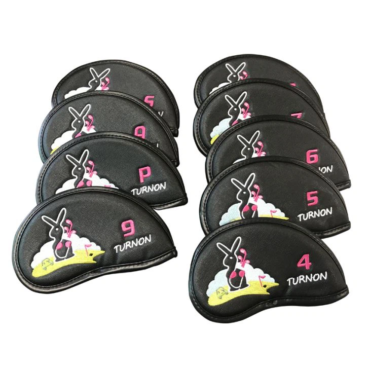 Lovely Turnon Golf Iron Headcover Set