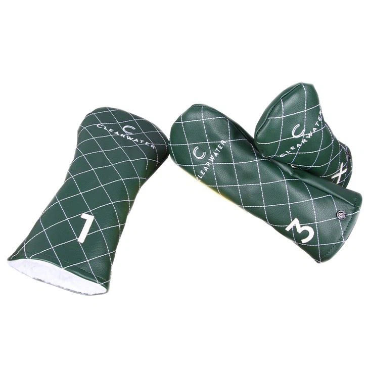 Custom Color Golf Wood Headcover Set Custom Color Golf Wood Headcover Set