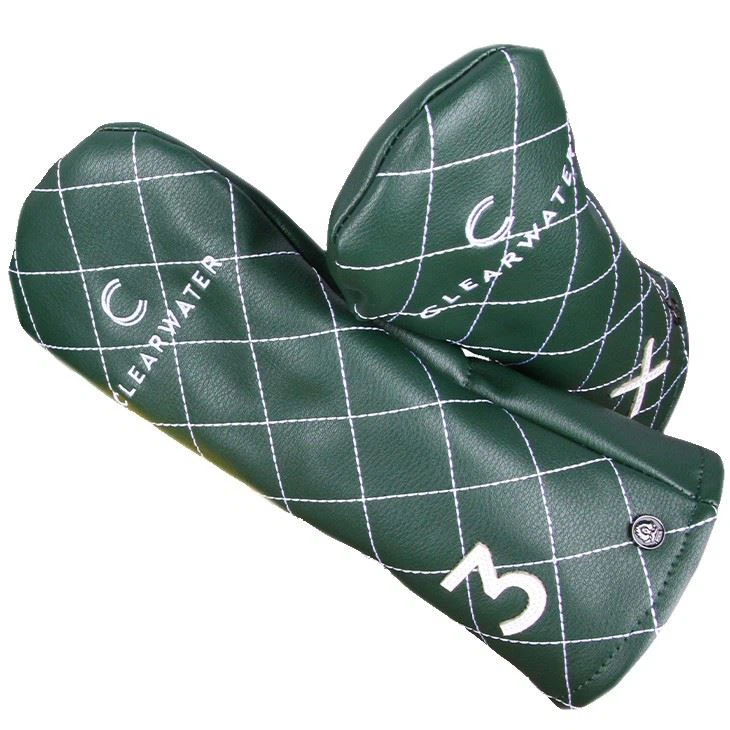 Custom Color Golf Wood Headcover Set Custom Color Golf Wood Headcover Set