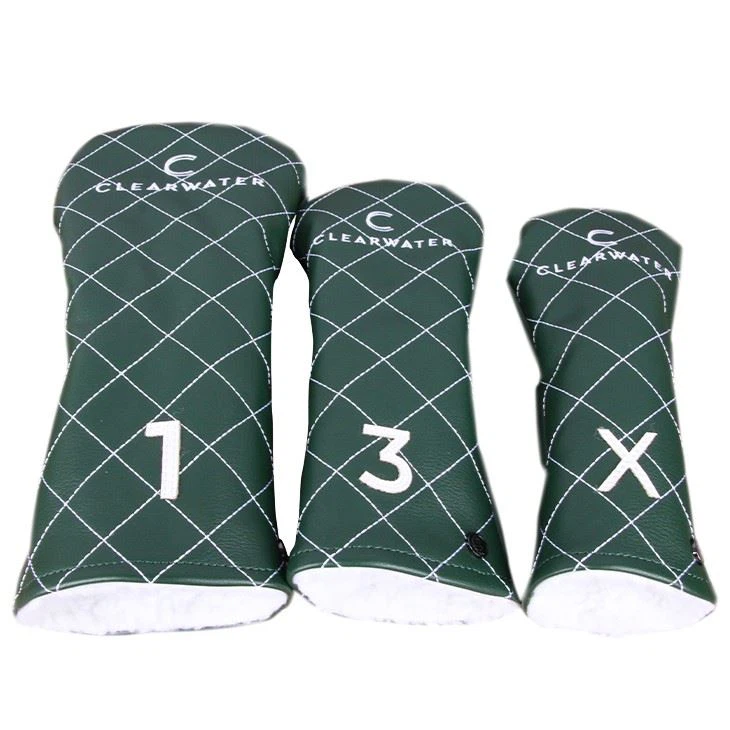 Custom Color Golf Wood Headcover Set Custom Color Golf Wood Headcover Set