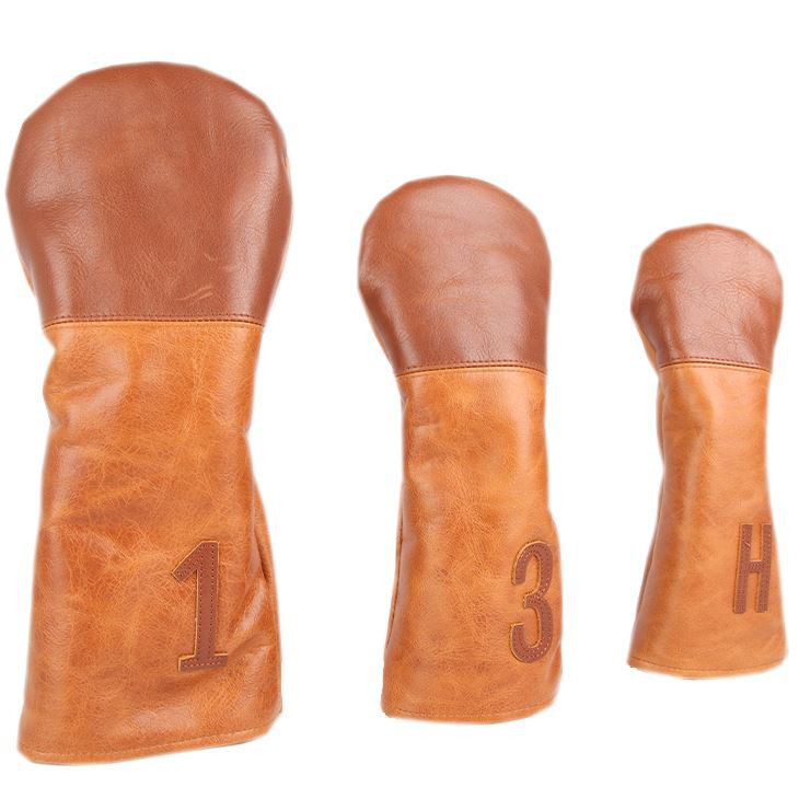 3 Træ Læder Hovedbetræk